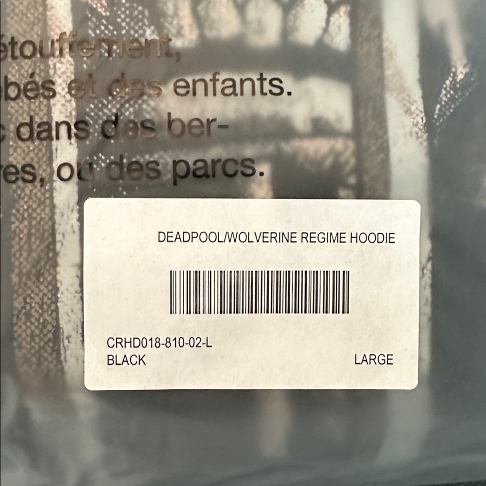 Civil Regime x Marvel Deadpool/Wolverine Regime Hoodie - Picture 12 of 13